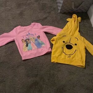 Disney sweatshirt bundle